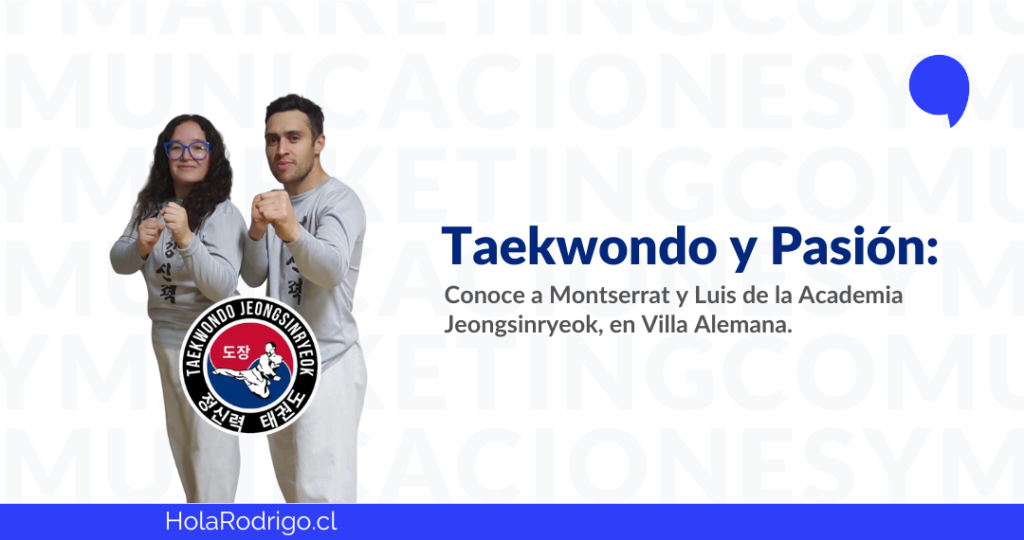 Lee más sobre el artículo Taekwondo y Pasión: Conoce a Montserrat y Luis de la Academia Jeongsinryeok